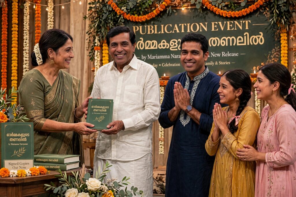 മറിയാമ്മ ചേട്ടത്തിയുടെ പുസ്തക പ്രകാശനം