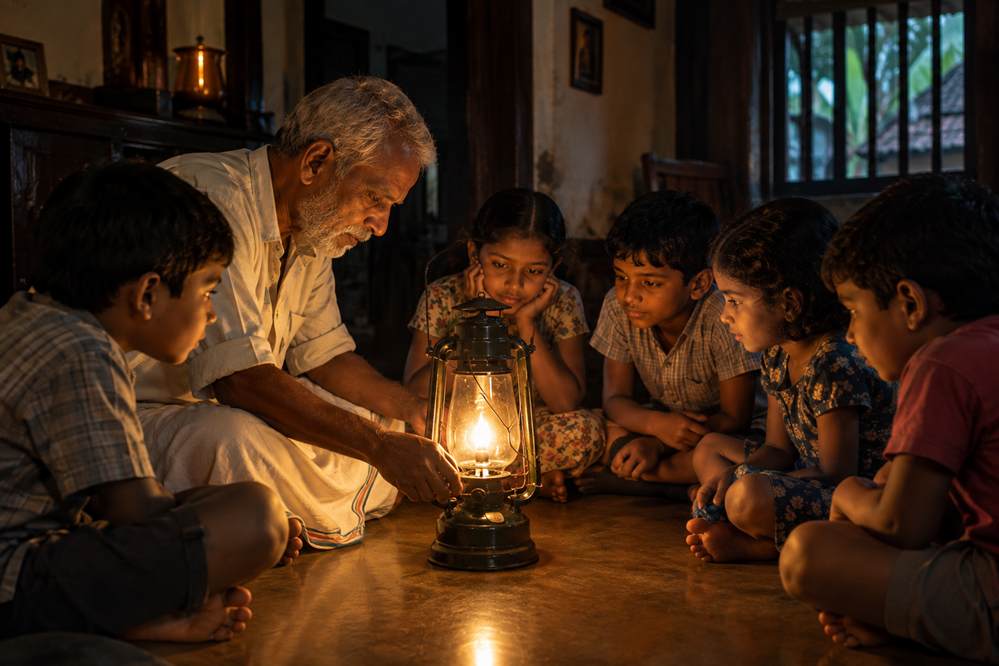 മണ്ണെണ്ണ വിളക്ക്…